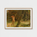 The Shooter - Julius Paulsen Art Print / Canvas Jægersborg’s Myth-breeding Grove, Fine Photo, Apollo Made Flesh Prints