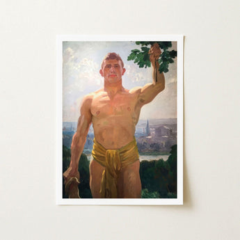 The Victor - Osmar Schindler Art Print / Canvas, Positions, High Ground, Panoramic City, Prints