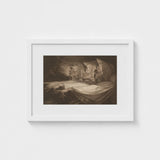 The Weird Sisters - Henry Fuseli Art Print / Canvas Death-head Moth Hovers, John Raphael Smith Mezzotint Prints