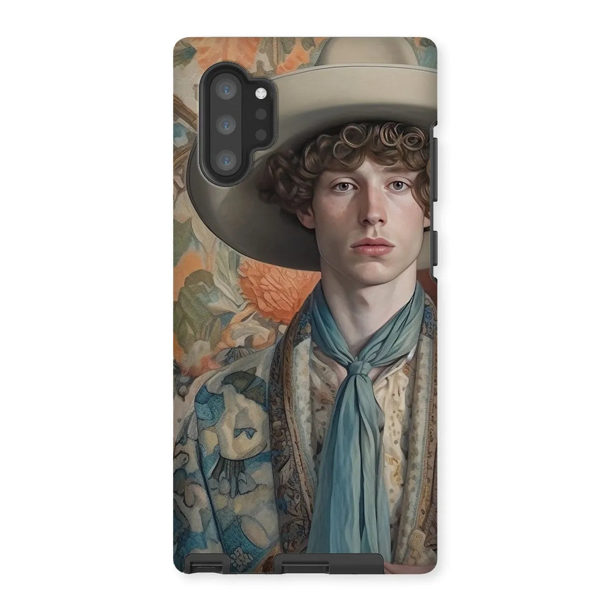 Theodore The Gay Cowboy - Dandy Gay Men Art Phone Case - Samsung Galaxy Note 10p / Matte - Mobile Phone Cases