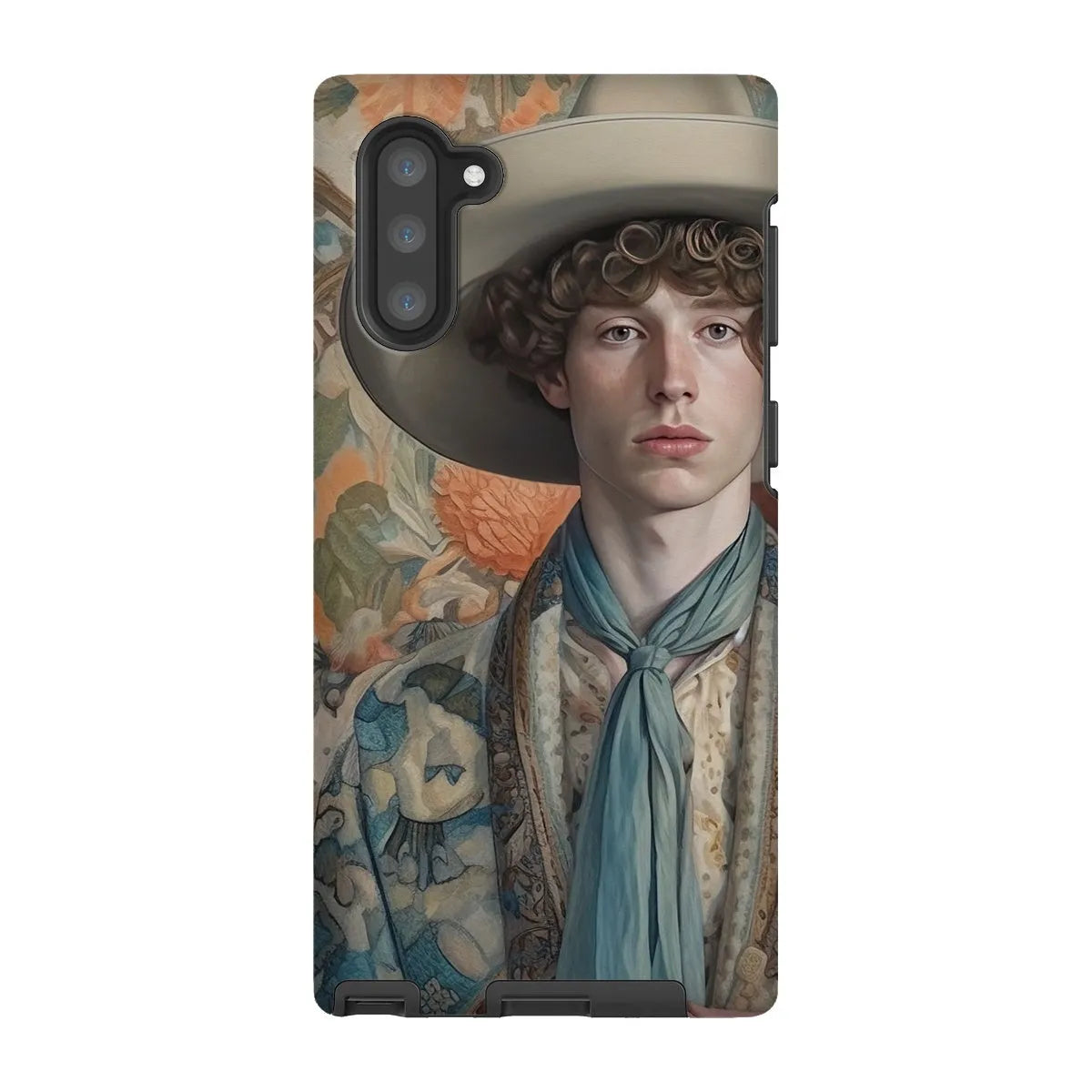 Theodore The Gay Cowboy - Dandy Gay Men Art Phone Case - Samsung Galaxy Note 10 / Matte - Mobile Phone Cases
