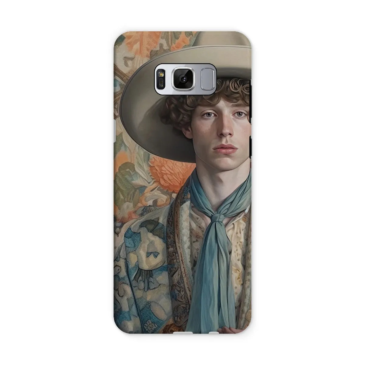 Theodore The Gay Cowboy - Dandy Gay Men Art Phone Case - Samsung Galaxy S8 / Matte - Mobile Phone Cases - Aesthetic Art