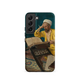 Theologian with Koran - Osman Hamdi Bey Samsung Case, Galaxy S22 / Matte, Smartphone Case Painting Man
