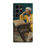 Theologian with Koran - Osman Hamdi Bey Samsung Case, Galaxy S24 Ultra / Matte, Smartphone Case Classical Painting Man