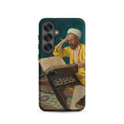 Theologian with Koran Osman Hamdi Bey Samsung Case, Galaxy S25 / Matte, Smartphone Case Classical Painting Man Book