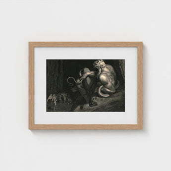 There Minos Stands - Gustave Dore Art Print / Canvas, Coils, Counting Device Prints