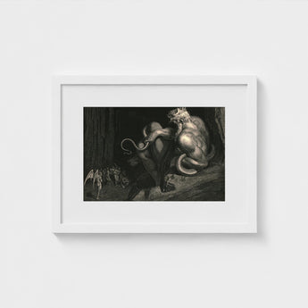 There Minos Stands - Gustave Dore Art Print / Canvas, Coils, Counting Device Prints