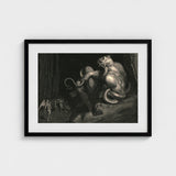 There Minos Stands - Gustave Dore Art Print / Canvas, Coils, Counting Device Prints