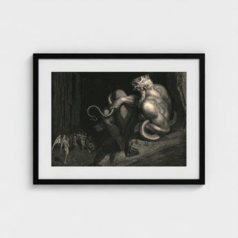 There Minos Stands - Gustave Dore Art Print / Canvas, Coils, Counting Device Prints