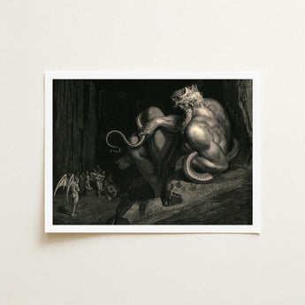 There Minos Stands - Gustave Dore Art Print / Canvas, Coils, Counting Device Prints