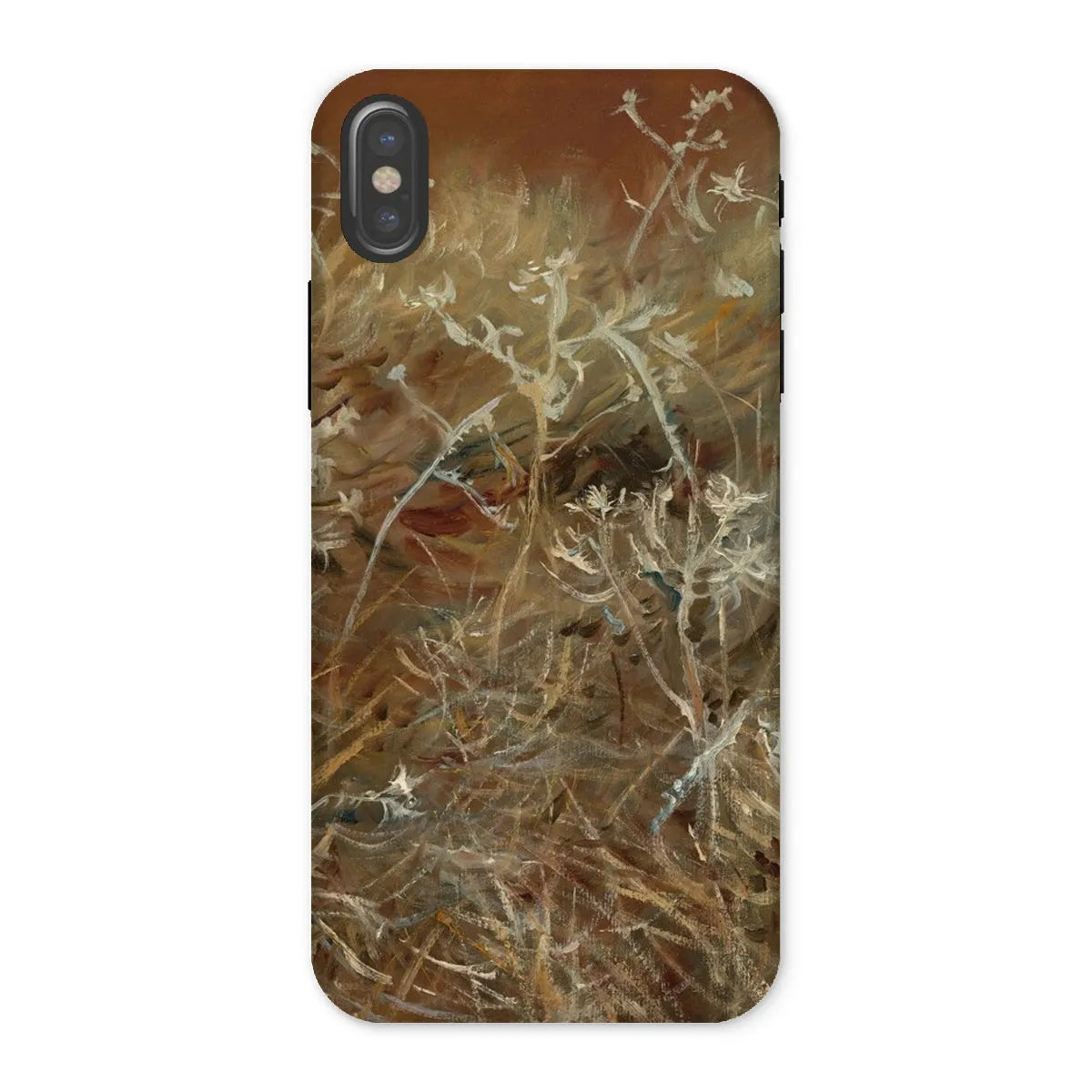 Thistles - Impressionism Art Phone Case - John Singer Sargent - Iphone x / Matte - Mobile Phone Cases - Aesthetic Art