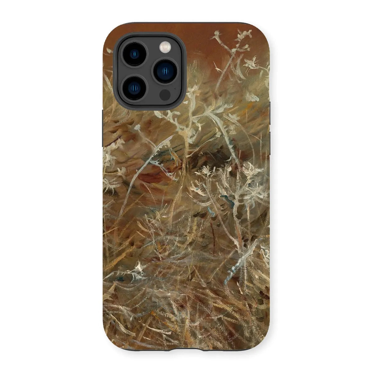 Thistles - Impressionism Art Phone Case - John Singer Sargent - Iphone 14 Pro / Matte - Mobile Phone Cases - Aesthetic