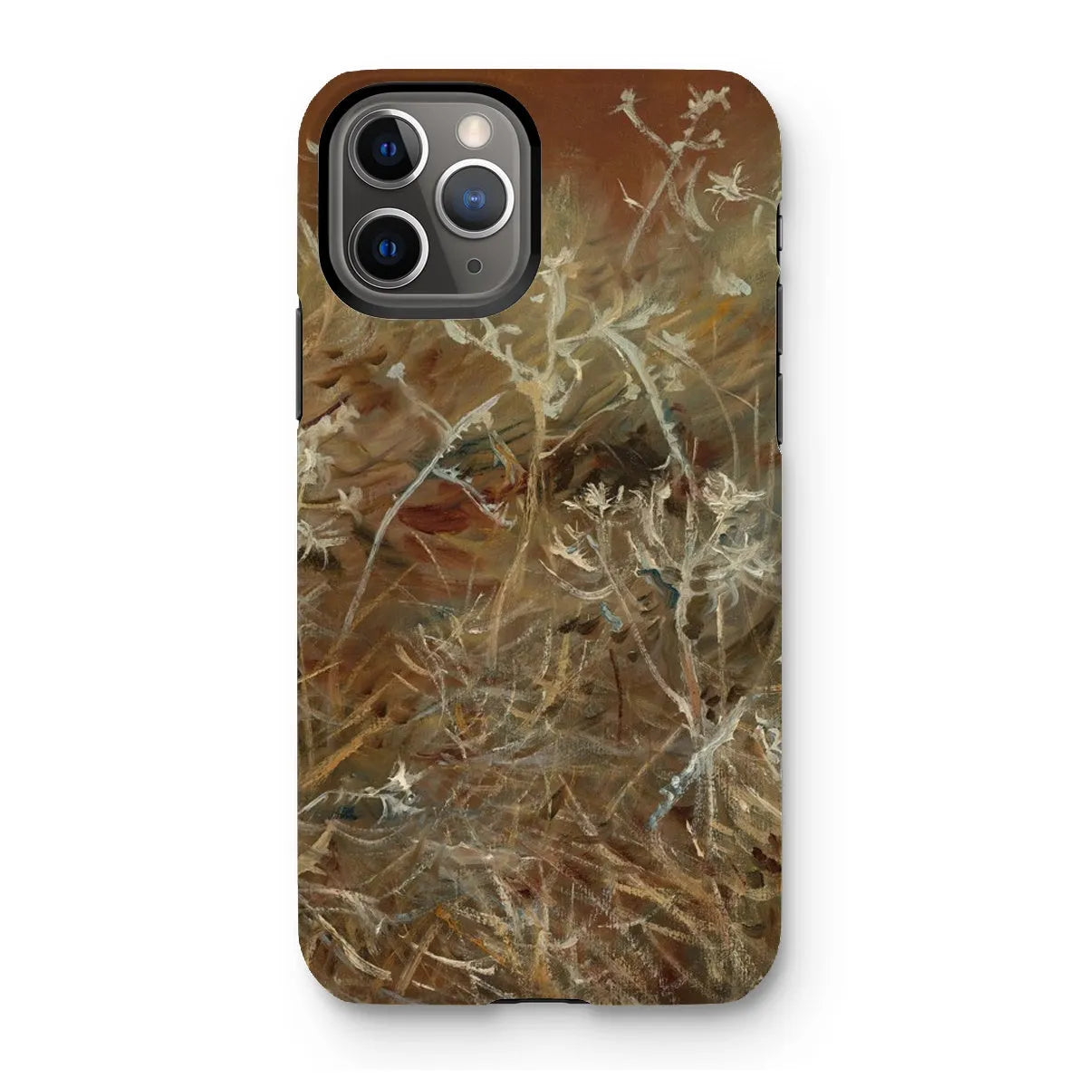 Thistles - Impressionism Art Phone Case - John Singer Sargent - Iphone 11 Pro / Matte - Mobile Phone Cases - Aesthetic