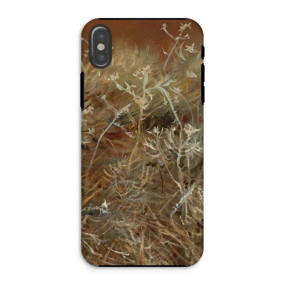 Thistles - Impressionism Art Phone Case - John Singer Sargent - Iphone Xs / Matte - Mobile Phone Cases - Aesthetic Art