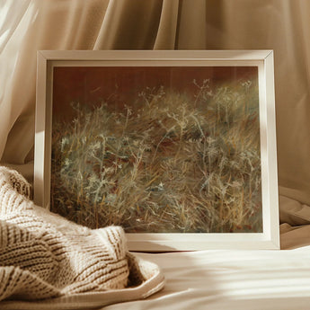 Thistles - John Singer Sargent En Plein Air Art Print / Canvas Framed Artwork Delicate Wildflowers Grasses Muted Tones John Singer Sargent,