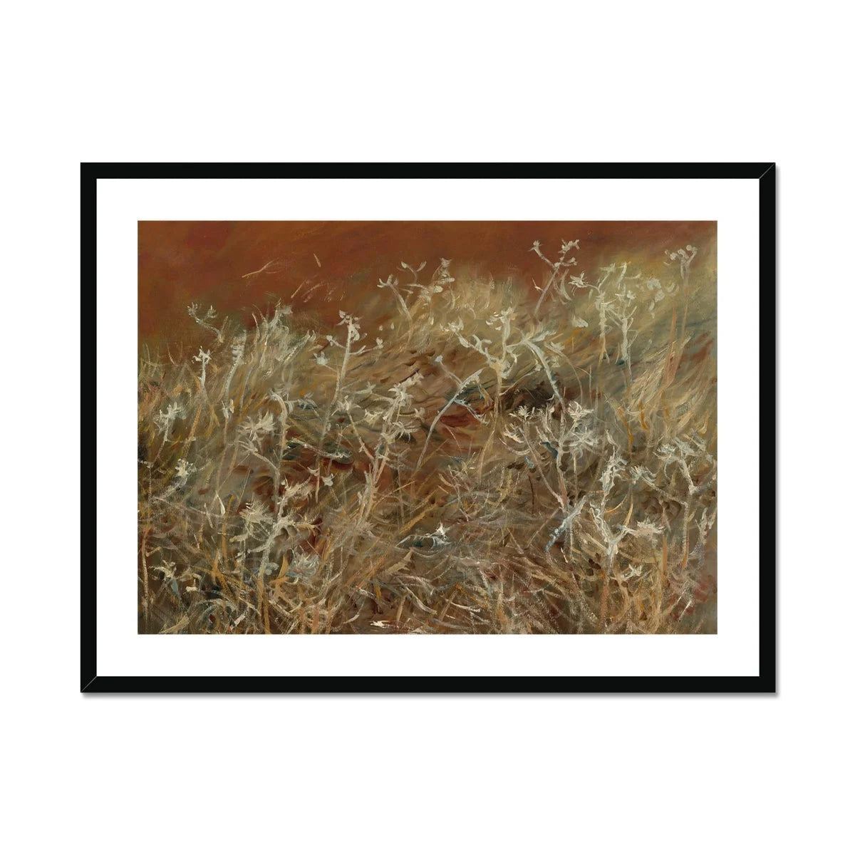 Thistles - John Singer Sargent En Plein Air Art Print