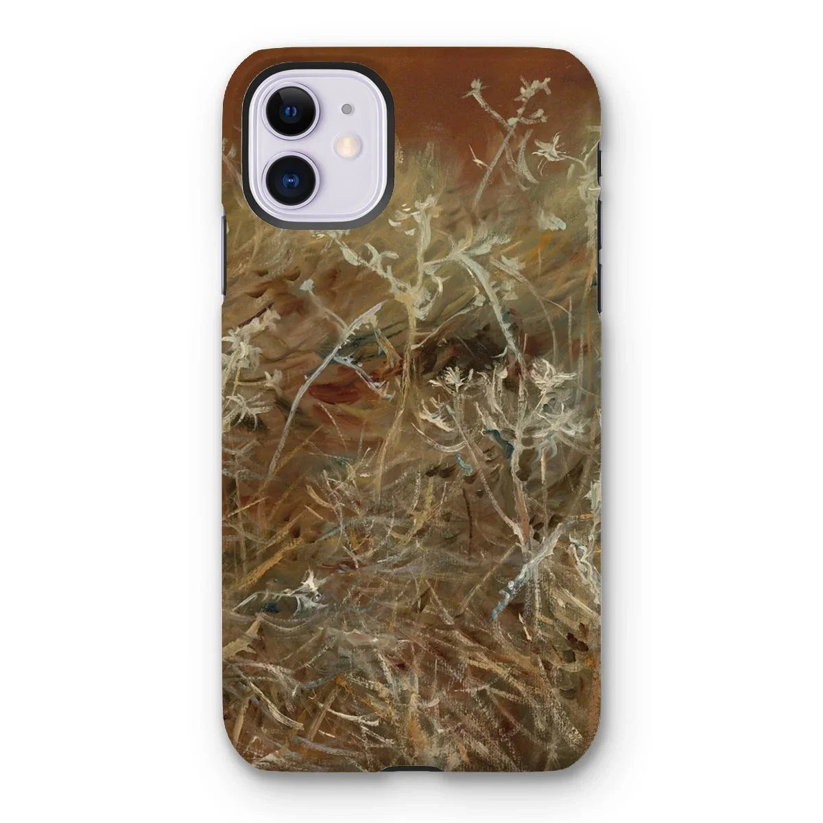Thistles - John Singer Sargent Iphone Case, 11 / Matte, Iphone Case Nature-inspired Design Dried Grass Twigs
