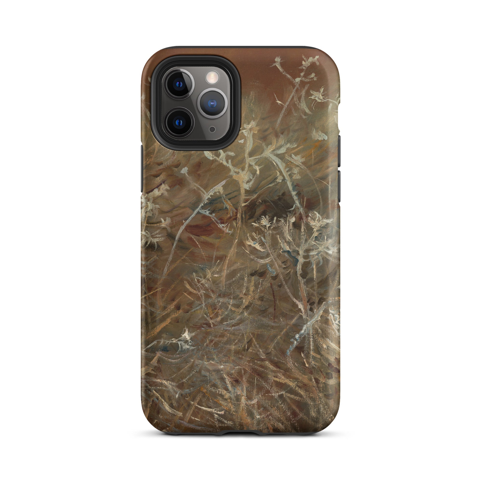 Thistles John Singer Sargent Iphone Case, 11 Pro / Matte, Brown Tan Patterned Phone Case