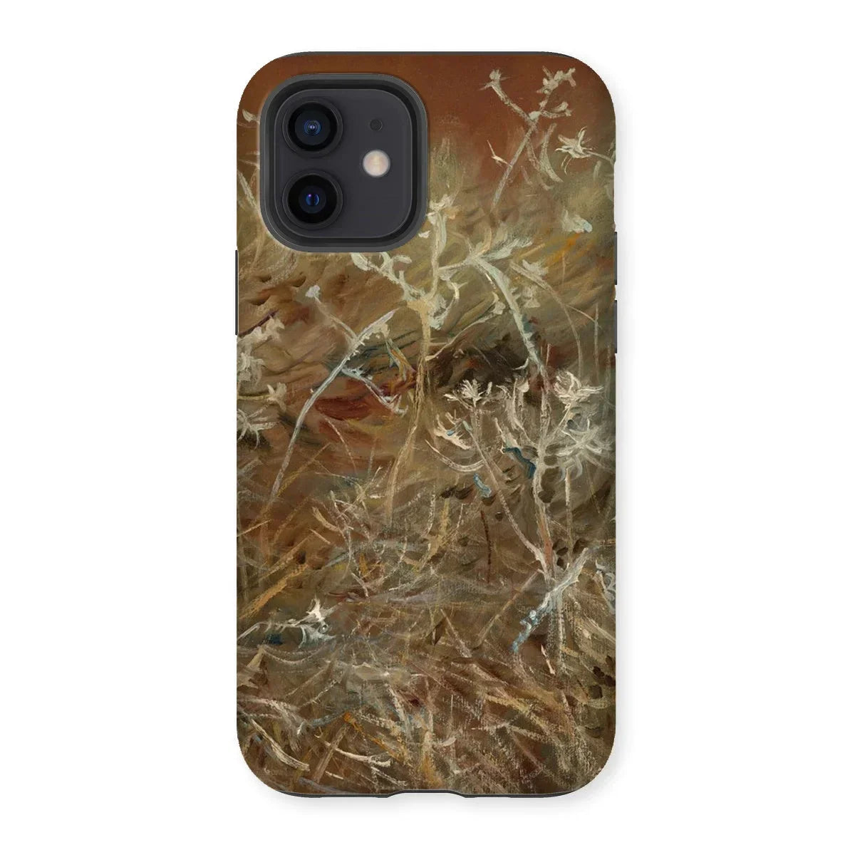 Thistles - John Singer Sargent Iphone Case, 12 / Matte, Phone Case Abstract Nature-inspired Design Delicate Branches Foliage
