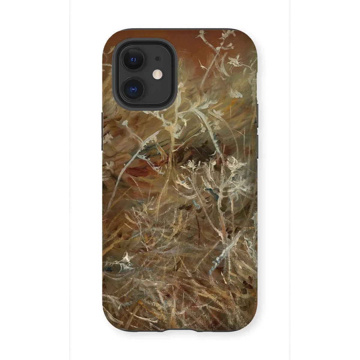 Thistles - John Singer Sargent Iphone Case, 12 Mini / Matte, Iphone Case Nature-inspired Abstract Design Delicate Branches Foliage