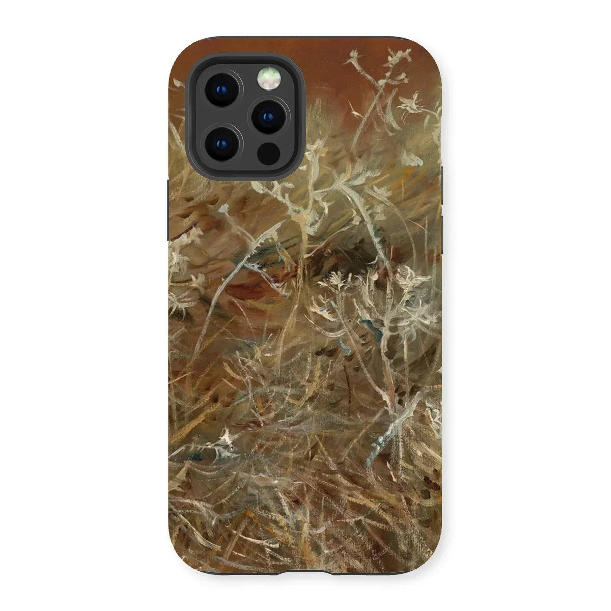 Thistles - John Singer Sargent Iphone Case, 13 Pro / Matte, Phone Case Nature-inspired Abstract Design Tangled Branches Grasses