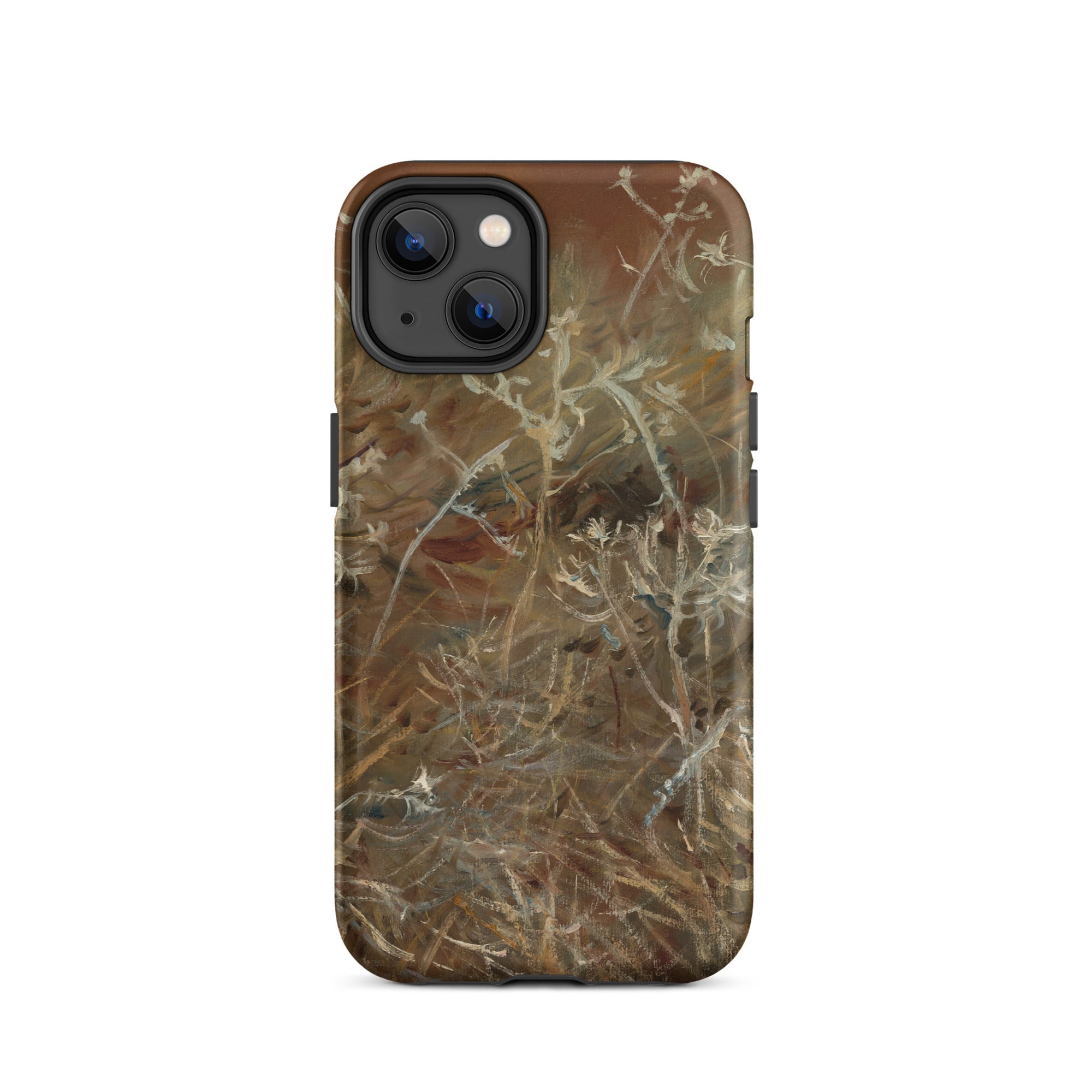 Thistles John Singer Sargent Iphone Case, 14 / Matte, Brown Tan Patterned Phone Case