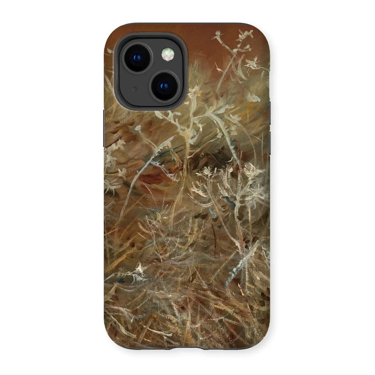 Thistles - John Singer Sargent Iphone Case, 14 / Matte, Iphone Case Nature-inspired Abstract Design Delicate Branches Foliage