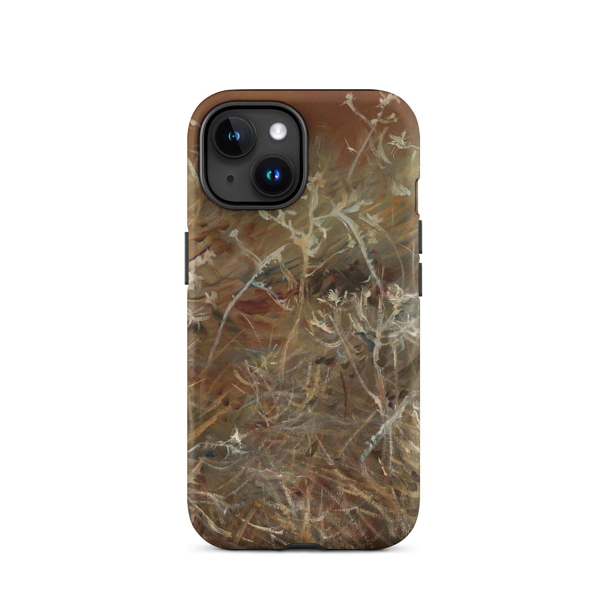 Thistles John Singer Sargent Iphone Case, 15 / Matte, Brown Beige Patterned Phone Case