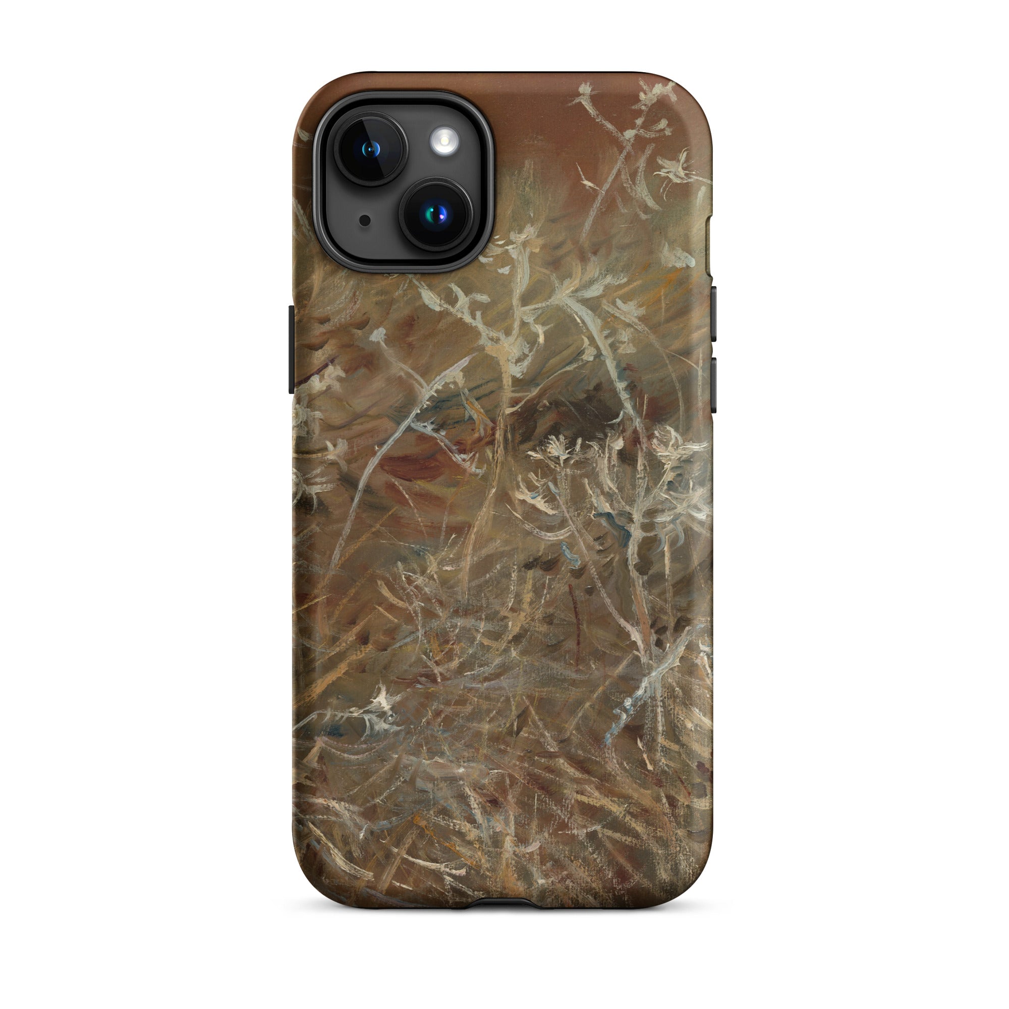 Thistles John Singer Sargent Iphone Case, 15 Plus / Matte, Iphone Case Abstract Floral Design