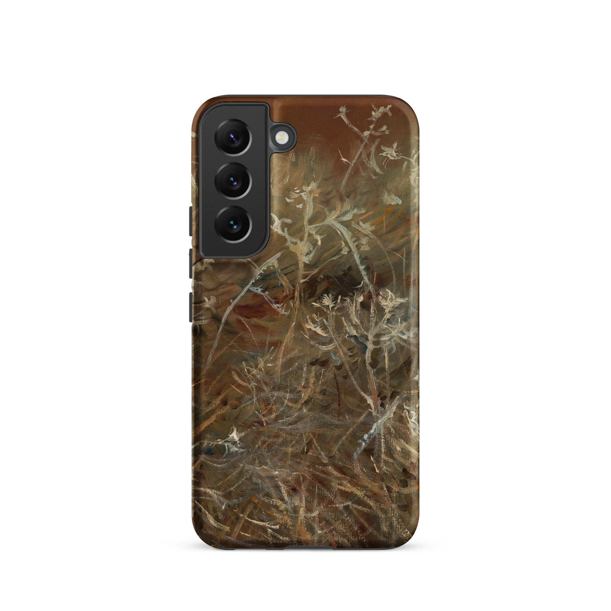 Thistles John Singer Sargent Samsung Case, Galaxy S22 / Matte, Smartphone Case Dark Nature Themed Pattern