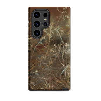 Thistles - John Singer Sargent Samsung Case, Galaxy S24 Ultra / Matte, Smartphone Brown Green Abstract-patterned Protective Case
