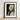 Black-framed Art Print Portrait Figure Ornate Cream-colored Lace Queer White Witch, Vision Torn