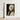 White-framed Art Print Portrait Figure Ornate Cream-colored Historical Queer White Witch, Vision Torn