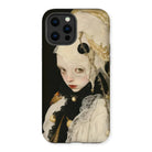 Thomasin - Queer White Witch Iphone Case, 12 Pro Max / Matte, Phone Case Surreal Portrait Pale Figure Ornate Historical