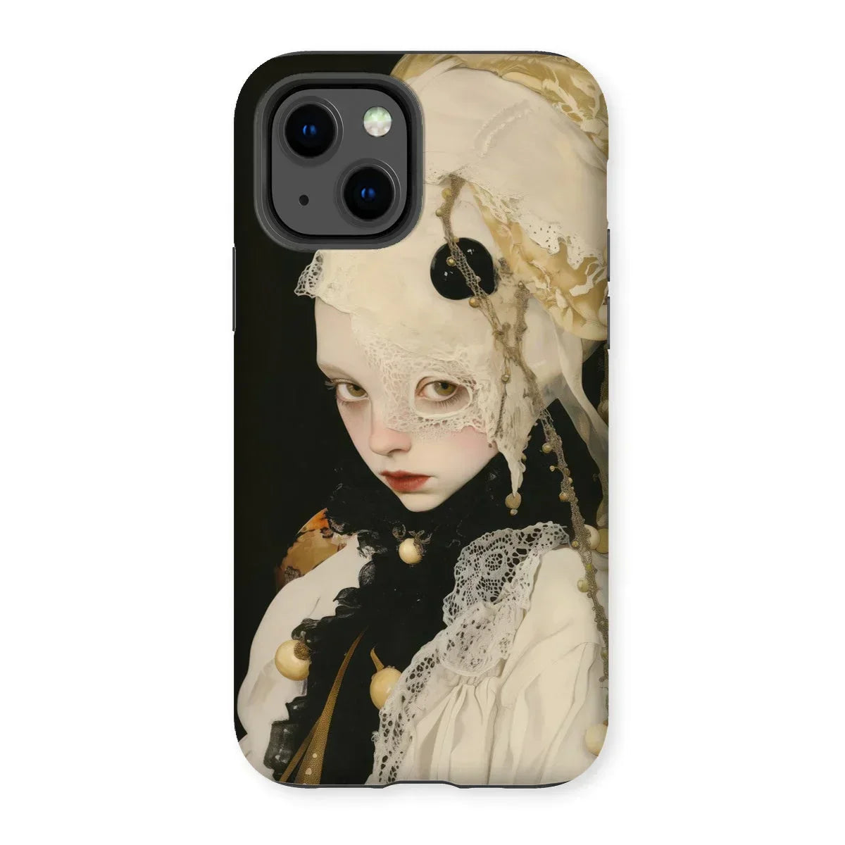 Thomasin - Queer White Witch Iphone Case, 13 / Matte, Phone Case Surreal Portrait Pale Figure Ornate Historical