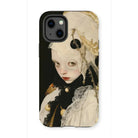 Thomasin - Queer White Witch Iphone Case, 13 Mini / Matte, Phone Case Artistic Portrait Pale-faced Figure Ornate Costume
