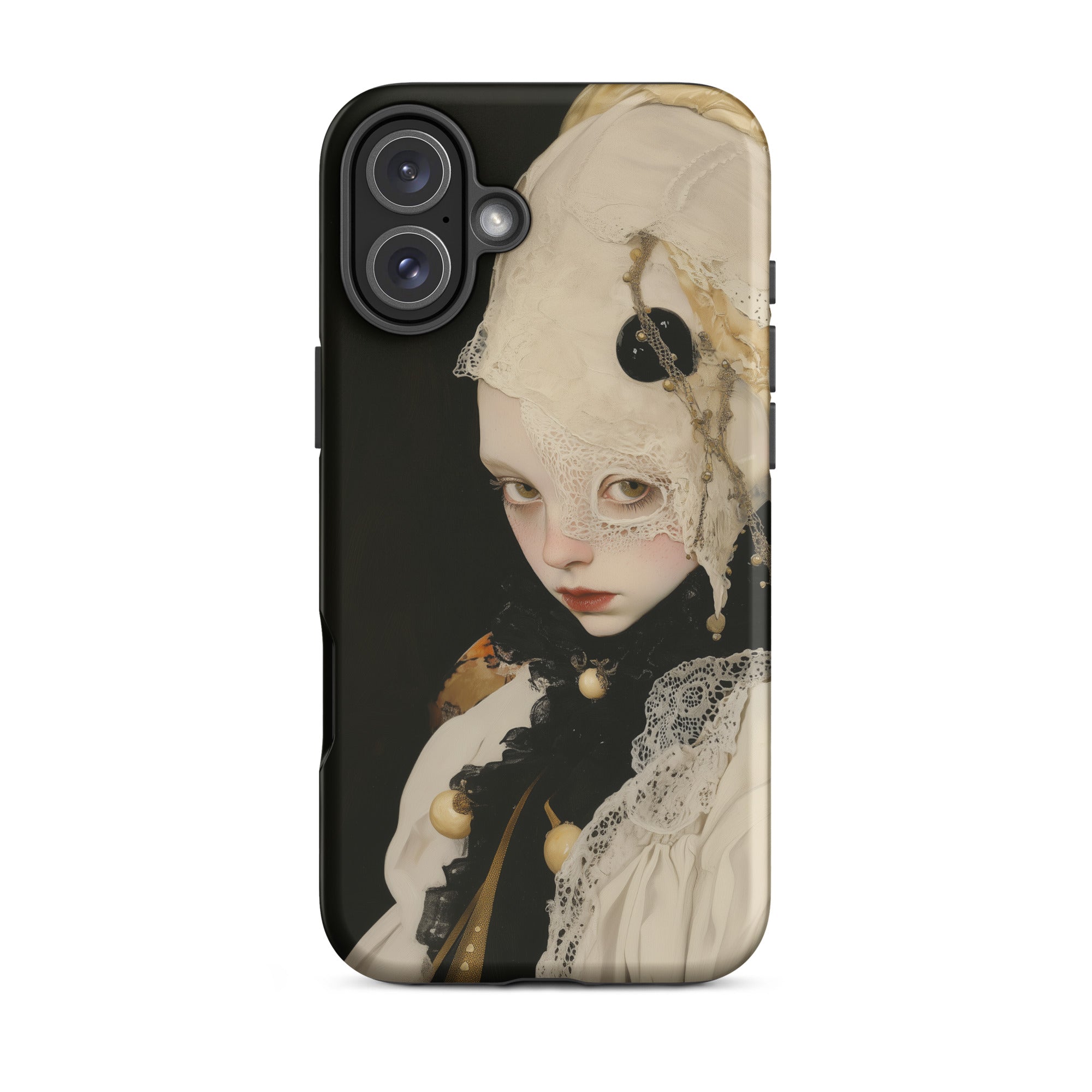 Thomasin Queer White Witch Iphone Case, 16 Plus / Matte, Phone Case Surreal Portrait