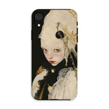 Thomasin - Queer White Witch Iphone Case, Xr / Matte, Phone Case Artistic Portrait Pale Figure Ornate Costume