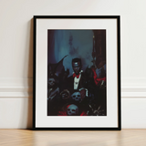 Thorne - Gay Black Dracula Art Print / Canvas, 12x16’’ / 31x41cm / Frame / Matboard, Posters Prints & Visual Artwork, Toby Leon