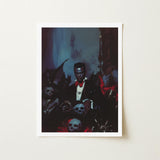 Thorne - Gay Black Dracula Art Print / Canvas Framed Dark Gothic Portrait Man Formal, Commanding Presence Prints