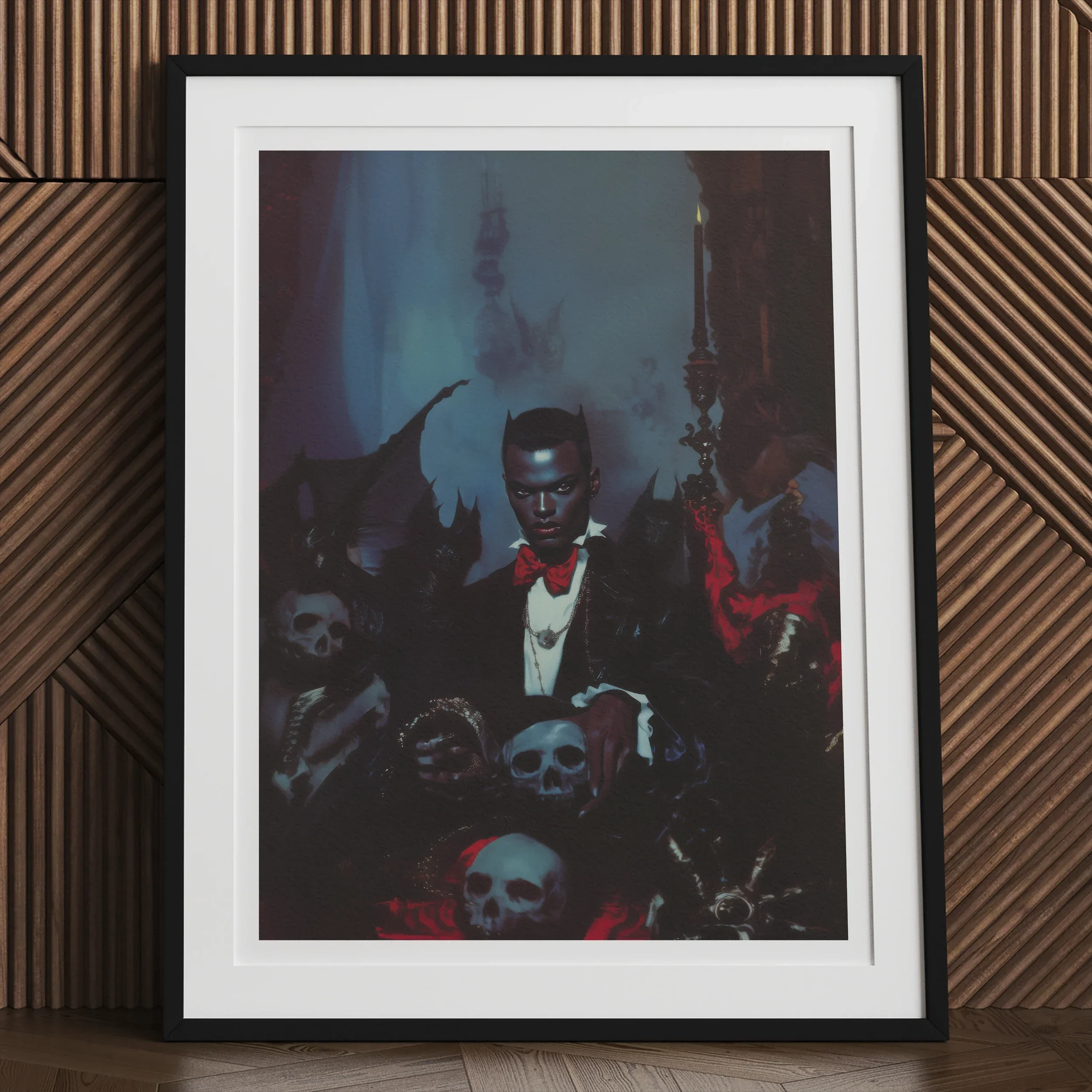 Thorne - Gay Black Dracula Art Print Posters Prints & Visual Artwork