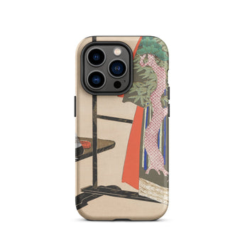 Kimono Valet - Kamisaka Sekka Coque Iphone, 14 Pro / Mat, Coques de Téléphone Portable, Toby Leon