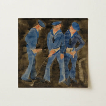 Three Sailors - Charles Demuth Art Print / Canvas, Prints