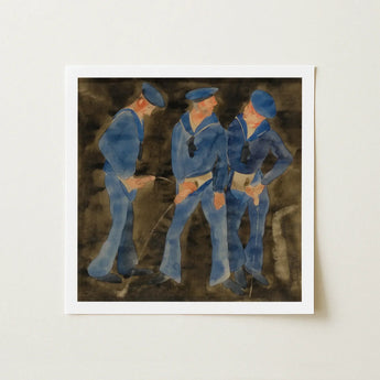 Three Sailors - Charles Demuth Art Print / Canvas, Prints