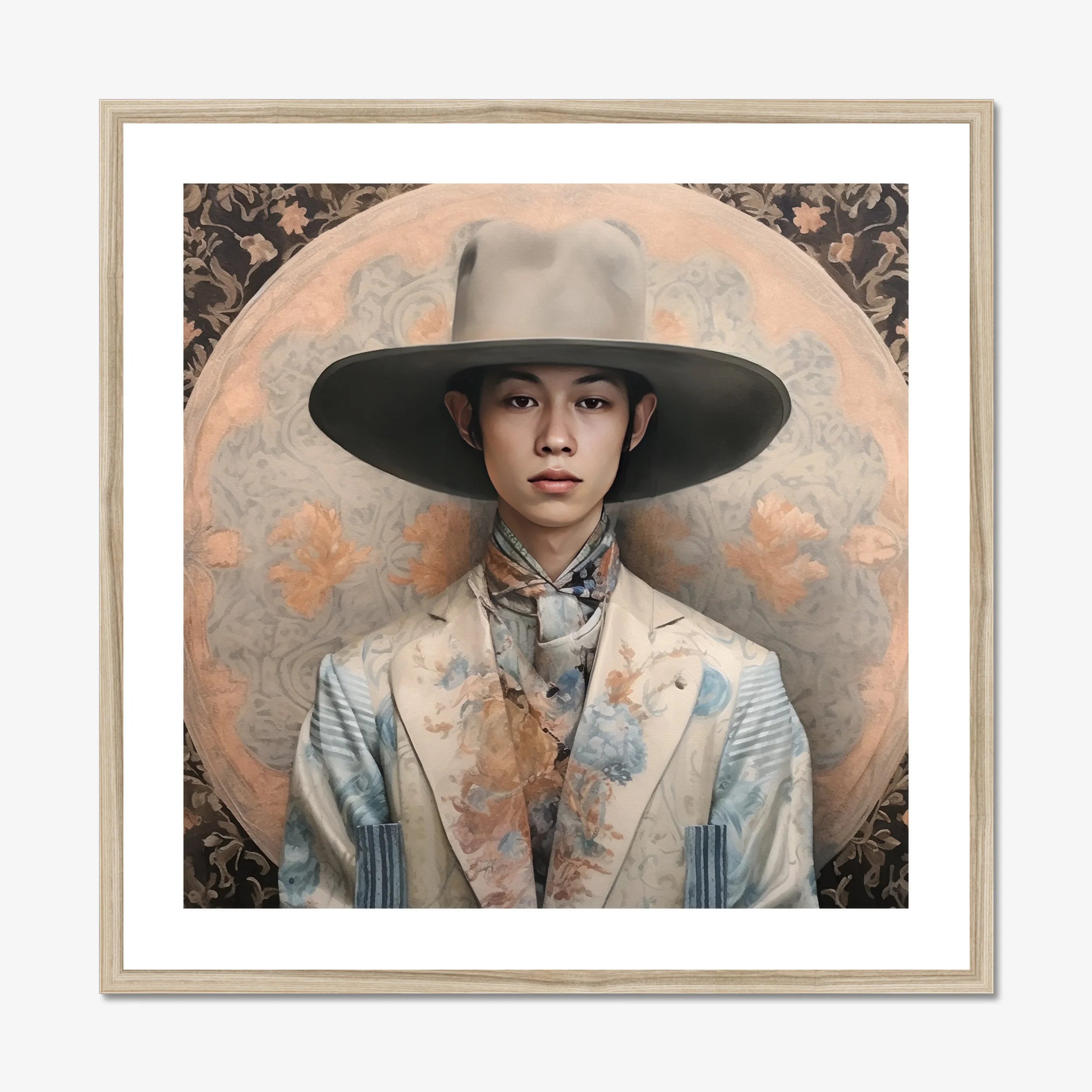 Thuanthong - Dandy Thai Transman Cowboy Art Print