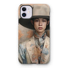 Thuanthong - Trans Thai Cowboy Iphone Case, 11 / Matte, Phone Case Stylized Portrait Young Person Wide-brimmed Hat