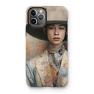 Thuanthong - Trans Thai Cowboy Iphone Case, 11 Pro / Matte, Phone Case Portrait Young Asian Man Wide-brimmed Hat