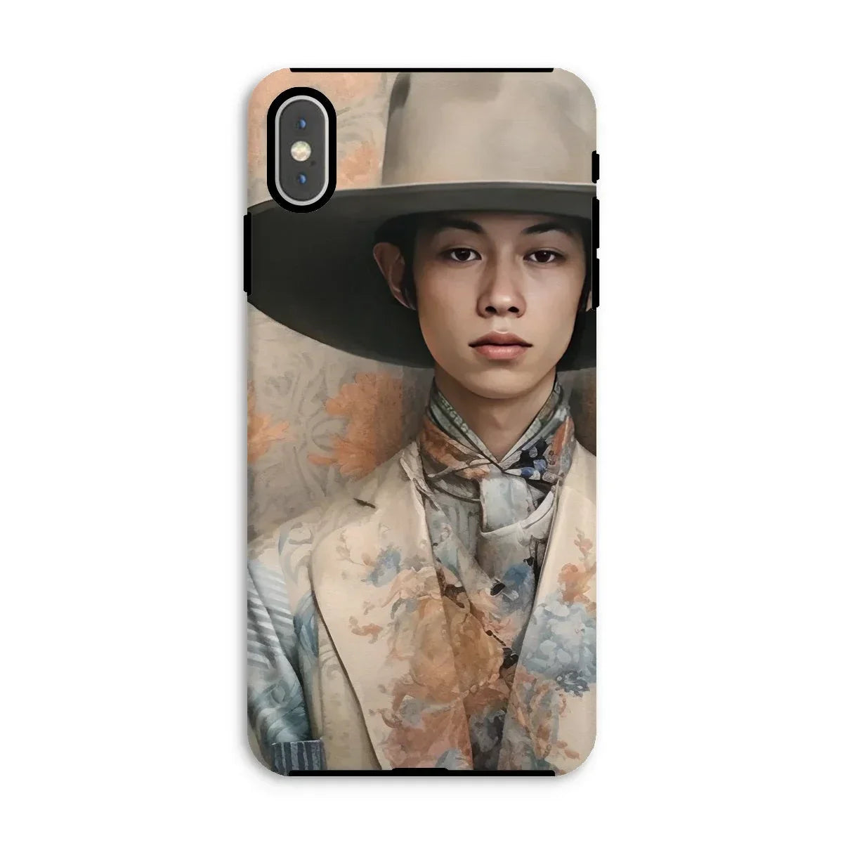 Thuanthong - Trans Thai Cowboy Iphone Case, Xs Max / Matte, Phone Case Portrait Young Asian Man Wide-brimmed Hat