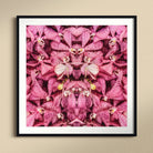 Tickled Pink - Fuschia Orchid Op Art Print