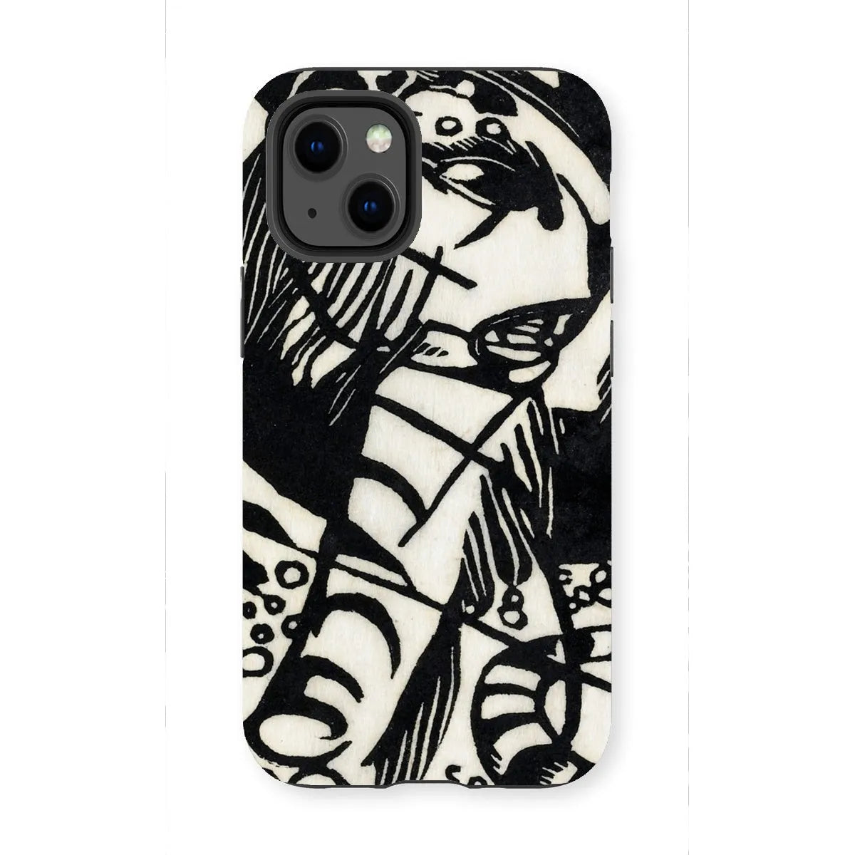 Tiger - Animal Aesthetic Phone Case - Franz Marc - Iphone 13 Mini / Matte - Mobile Phone Cases - Aesthetic Art